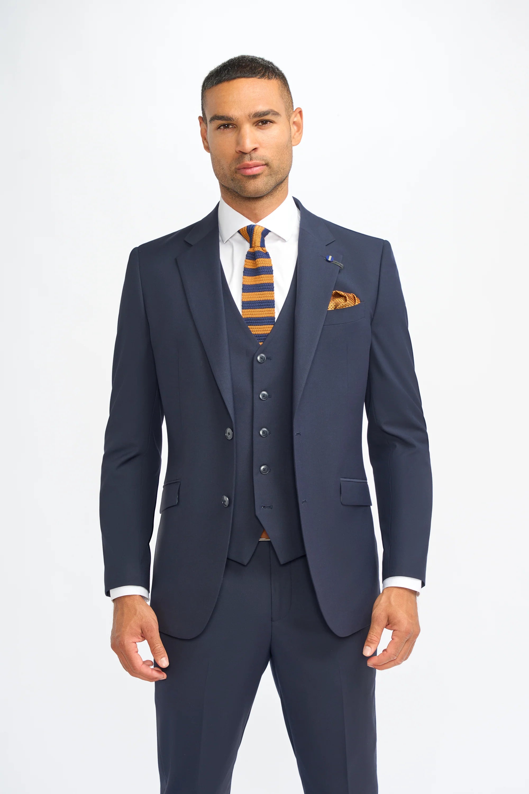 House of Cavani - Malibu Navy Three Piece Suit