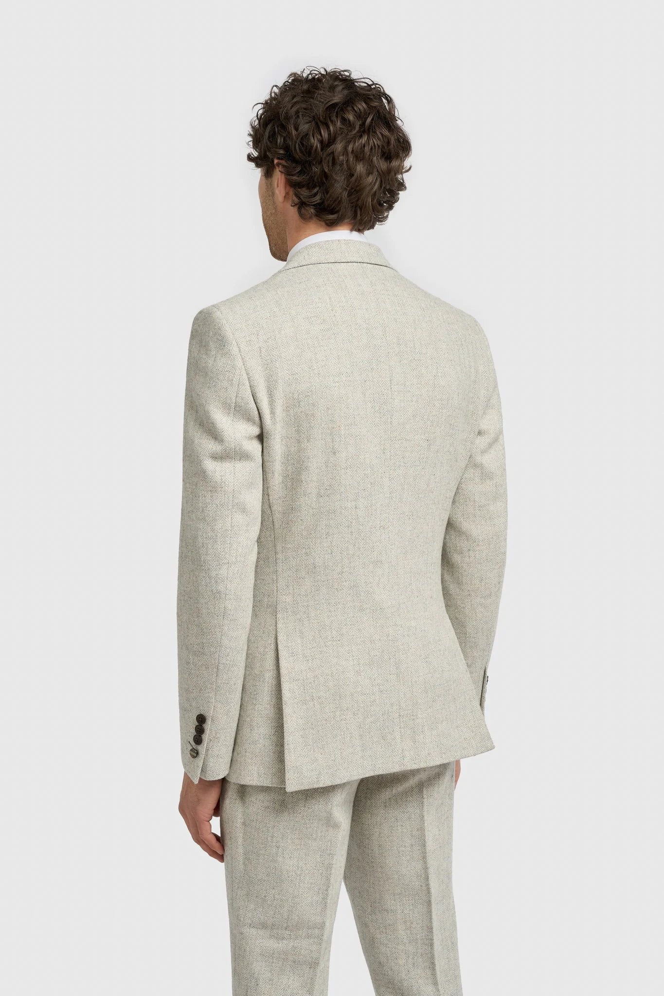 House of Cavani - Thomas Pearl Tweed Three Piece Suit