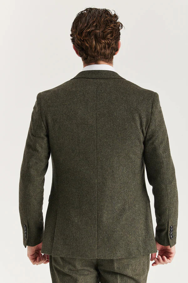 Paul Andrews - Oscar Green Tweed Three Piece Suit
