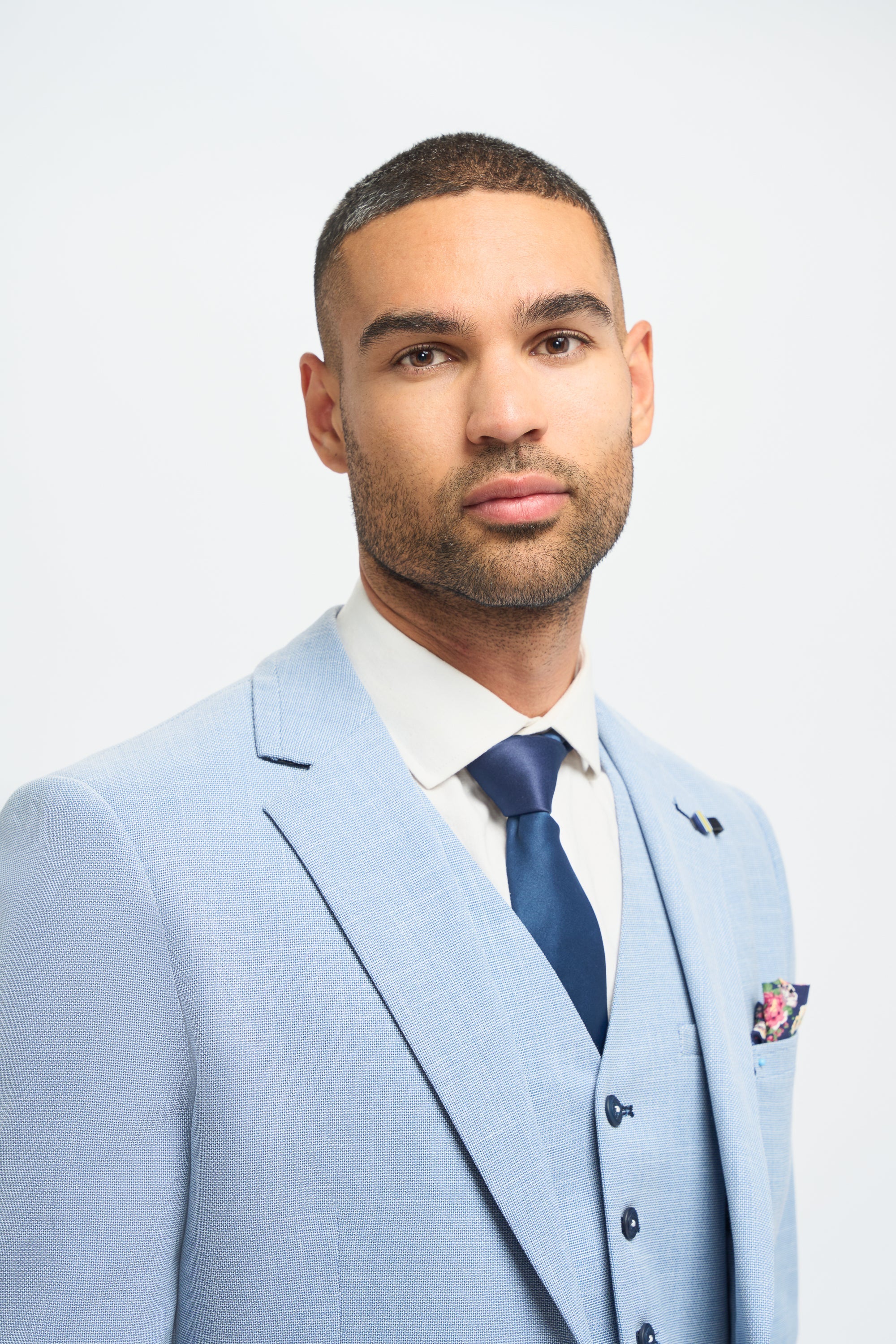 House of Cavani - Miami Sky Three Piece Suit