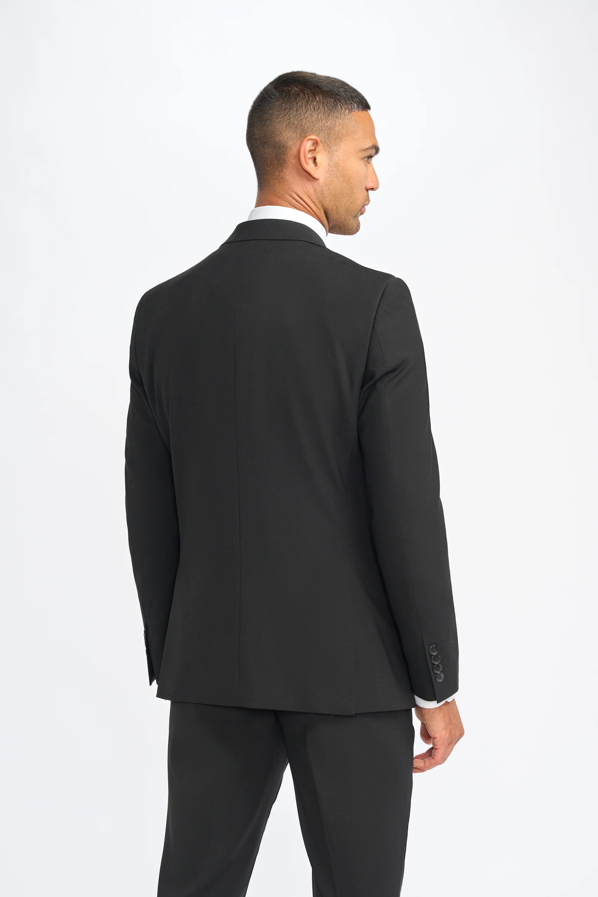 House of Cavani - Malibu Black Three Piece Suit