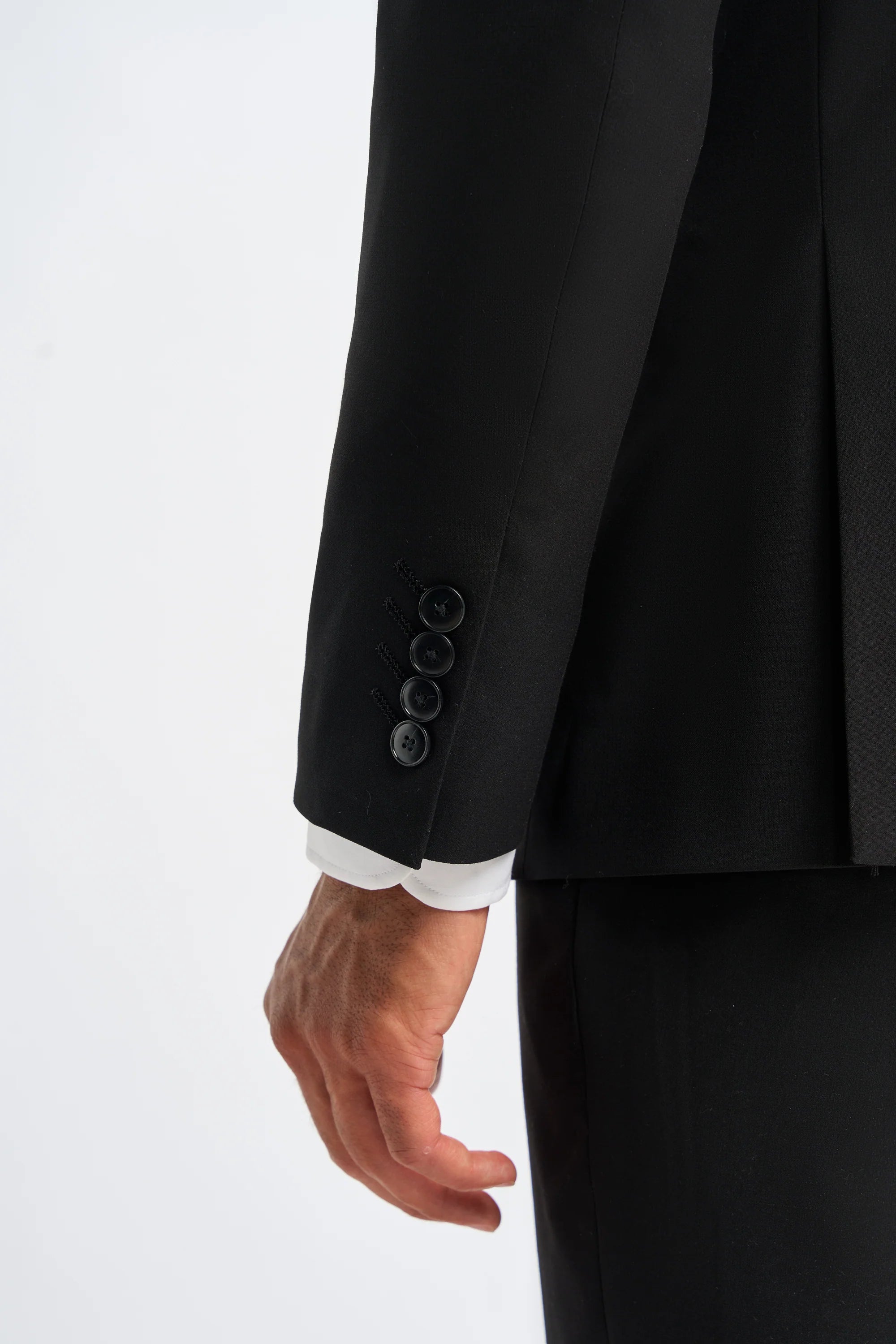 House of Cavani - Malibu Black Three Piece Suit